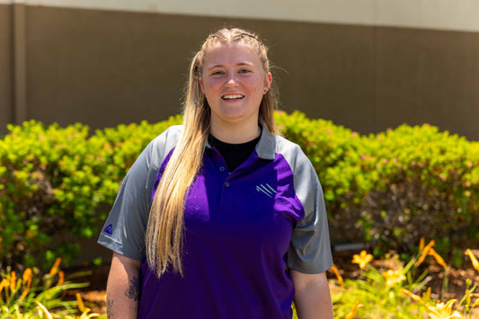 Collared Shirt - Purple and Grey Polo Shirt - Corps