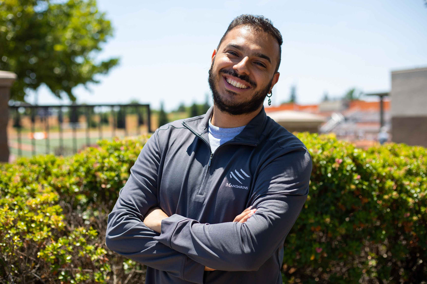 Men's Quarter Zip pullover - Corps