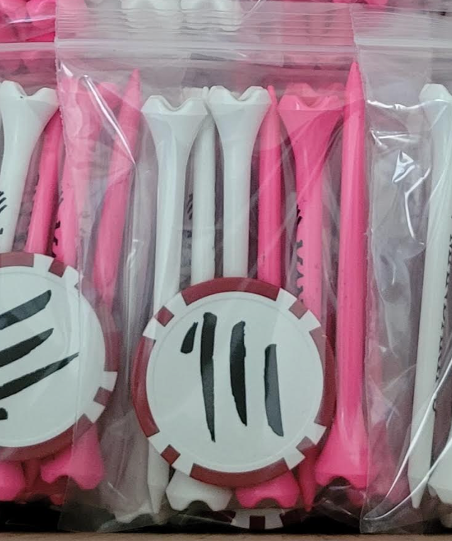 Golf Tees and Ball Marker - Corps