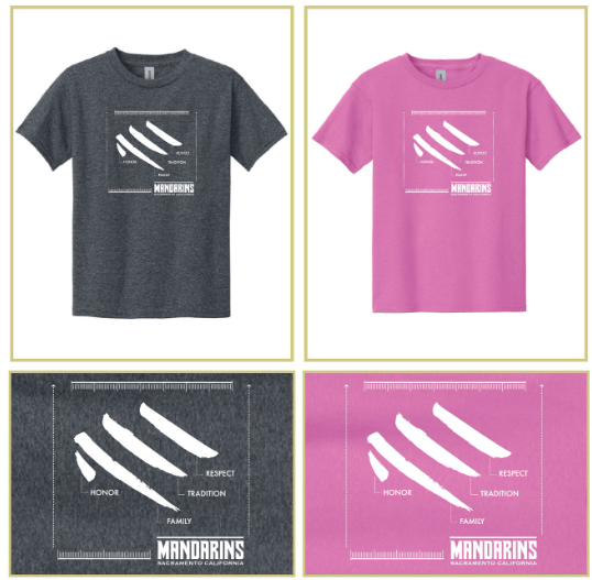 Mandarins Blueprint - Youth Shirt