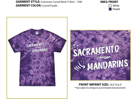 Purple Tie-Dye Shirt