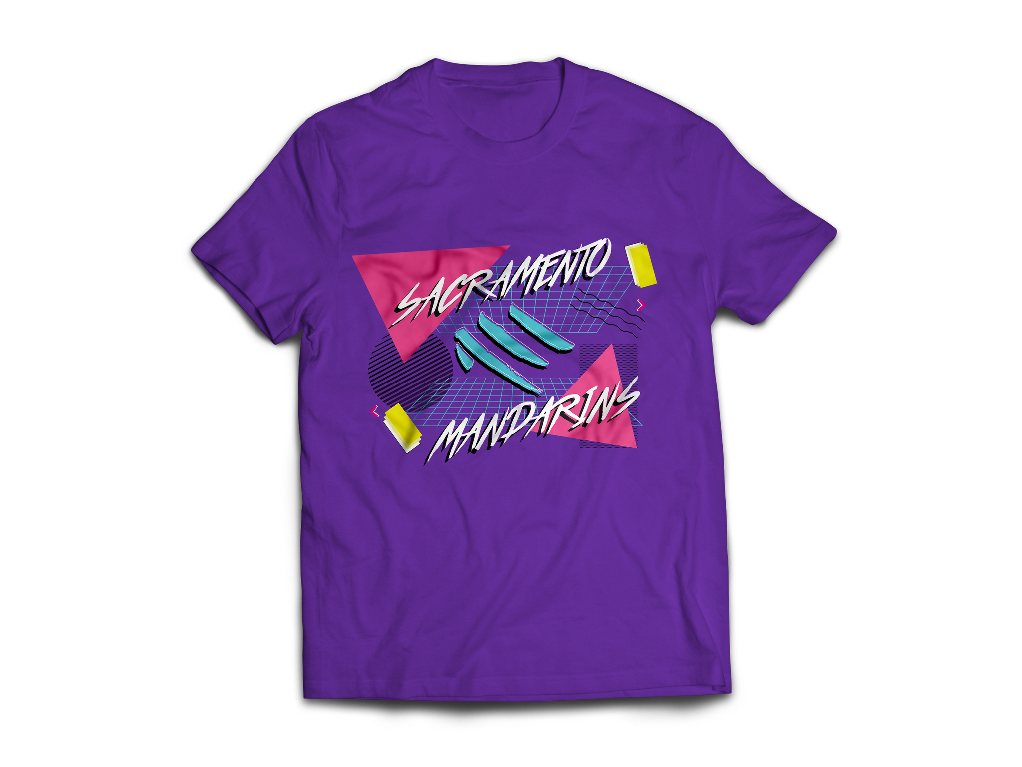 T-Shirt - Retro Purple Shirt