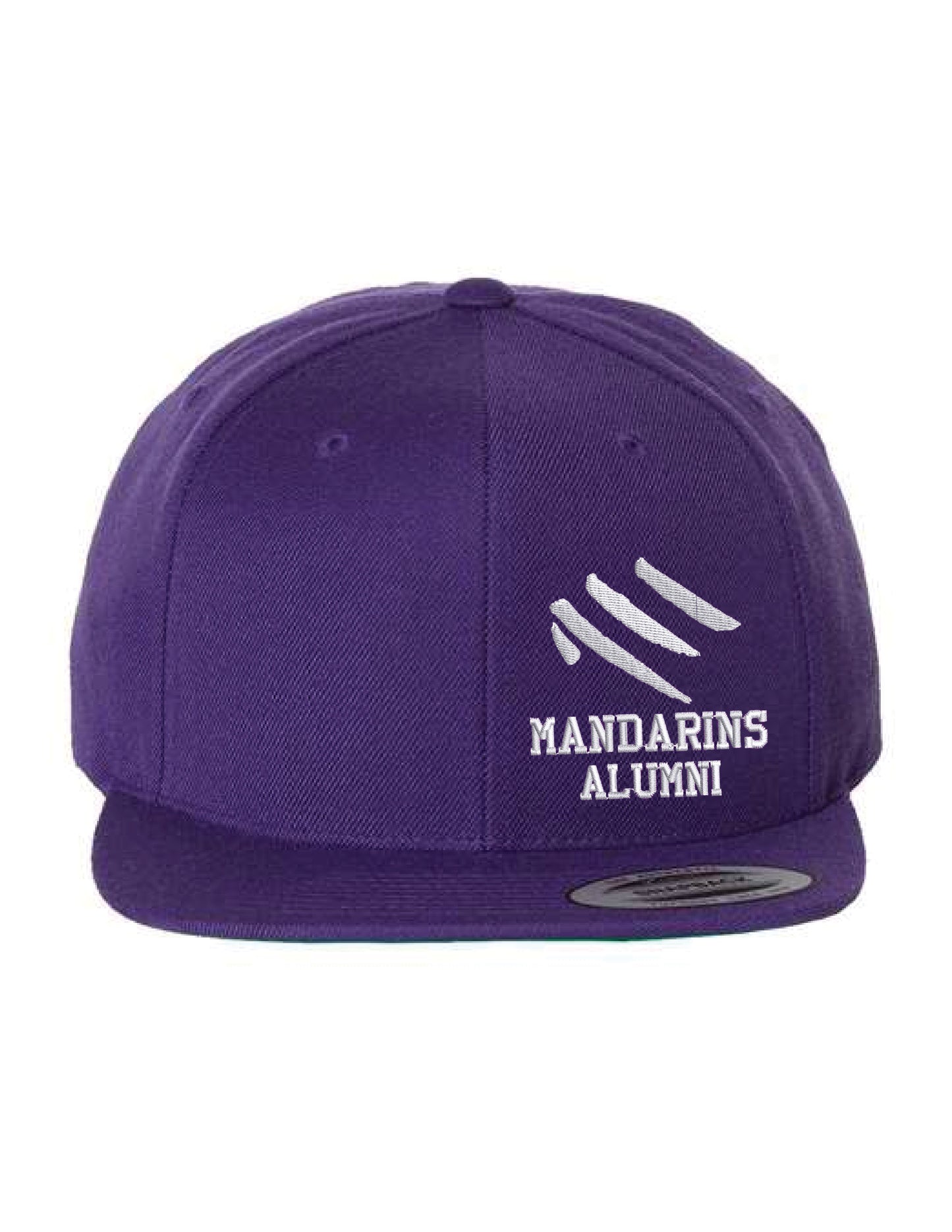 Cap - Mandarins Alumni Purple Flat Bill - Corps