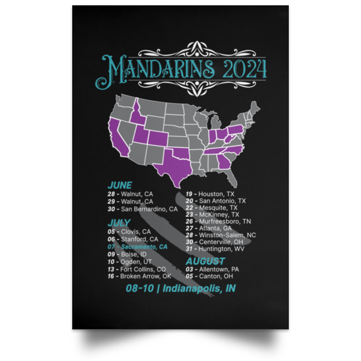 2024 Tour Poster - Corps