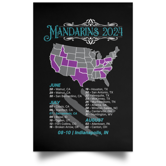 2024 Tour Poster - Corps