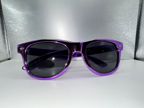 Sunglasses - Purple Metallic