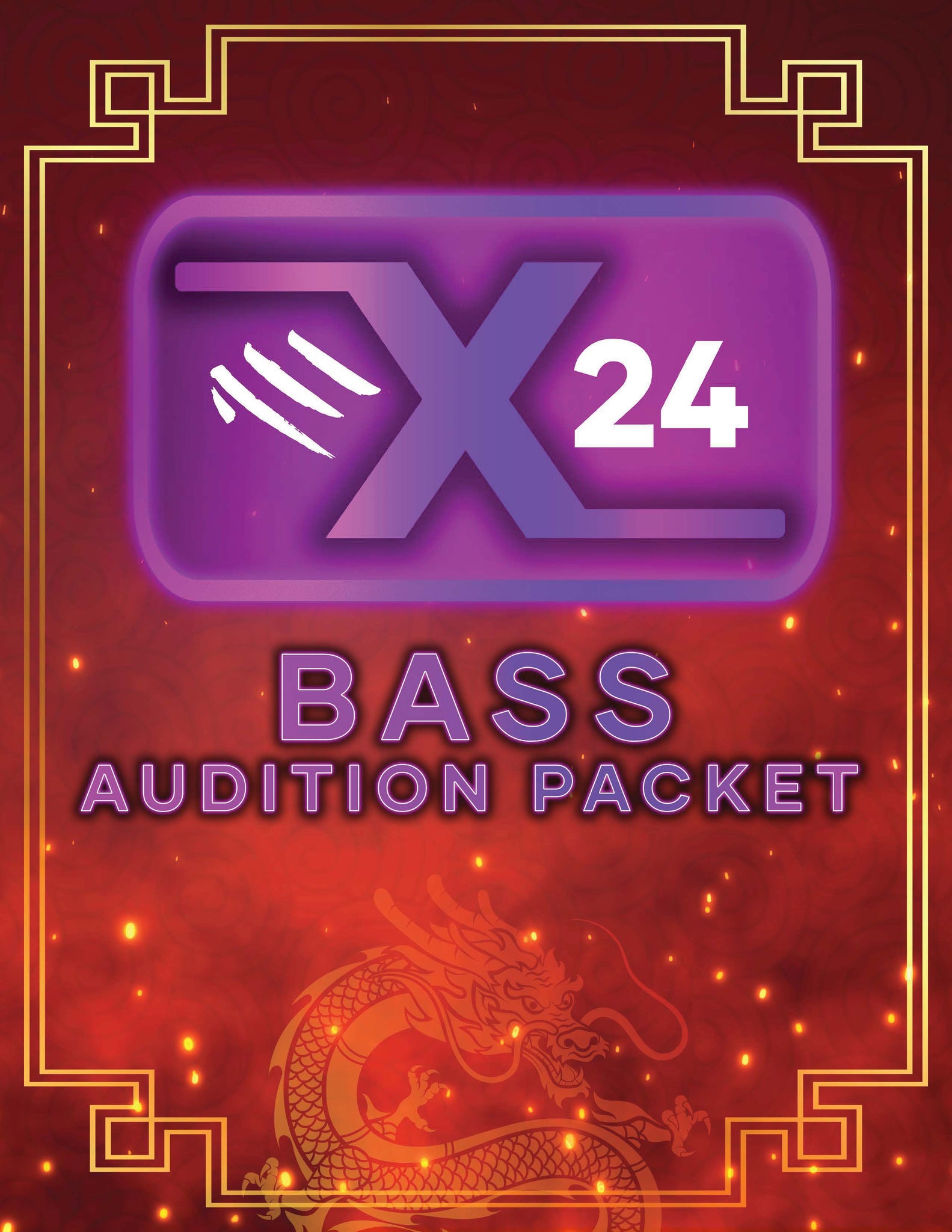 2024 - Percussion Audition Packet - Bass