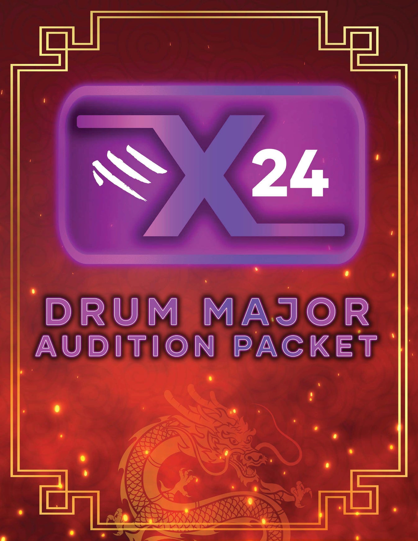 2024 Drum Major Audition Packet Mandarins Marketplace