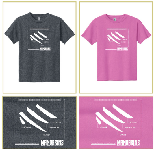 Mandarins Blueprint - Youth Shirt