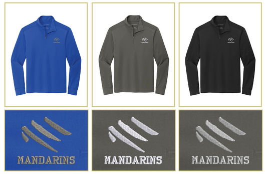 Men's Quarter Zip pullover  - Corps