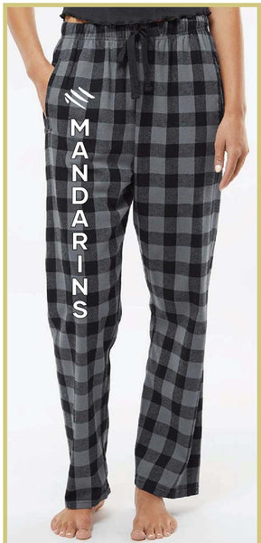 Pajama Pants - Charcoal/Black Buffalo
